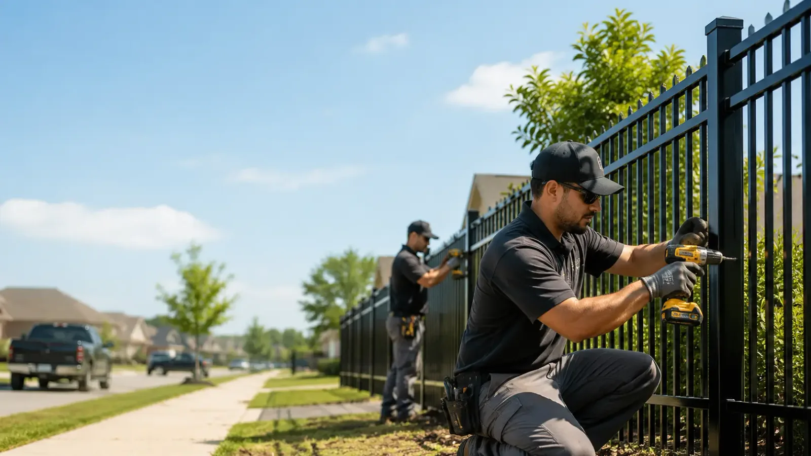 Metal Fence Installation in Clearwater, MN